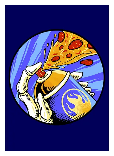 colorful life of pizza