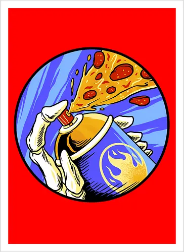 colorful life of pizza