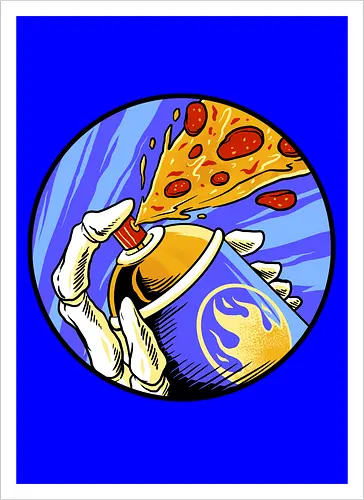 colorful life of pizza