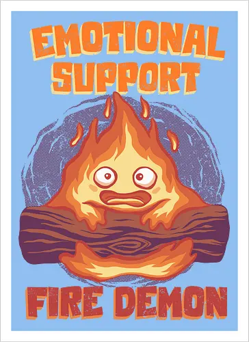 Emotional Support Fire Demon