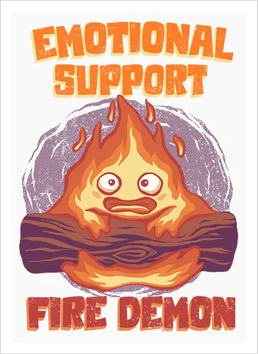 Emotional Support Fire Demon