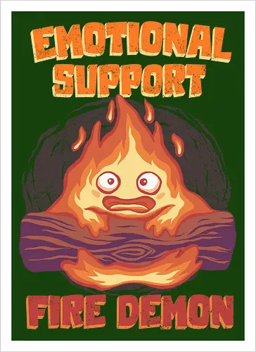 Emotional Support Fire Demon