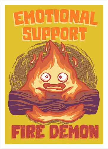 Emotional Support Fire Demon