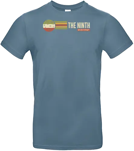The Ninth Planet: Never Forget Retro Design - Pluto, the ninth, never forget, planet, astronomy, solar system, science shirt, retro space, vintage aesthetic, nostalgic, dwarf planet, outer space, science humor, teacher gift, celestial, space lover - Standard T-Shirt