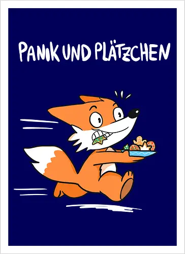Panik und Plätzchen (weiße Schrift)