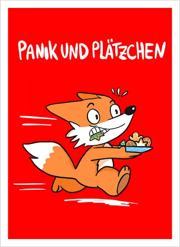 Panik und Plätzchen (weiße Schrift)