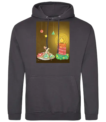 Adventsmaus - Xmas, Advent, Maus, Kekse, Xmas, Yule, Weihnachten, Plätzchen, Kerze - Standard Hoodie