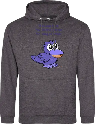 Treat Crow (violette Schrift)