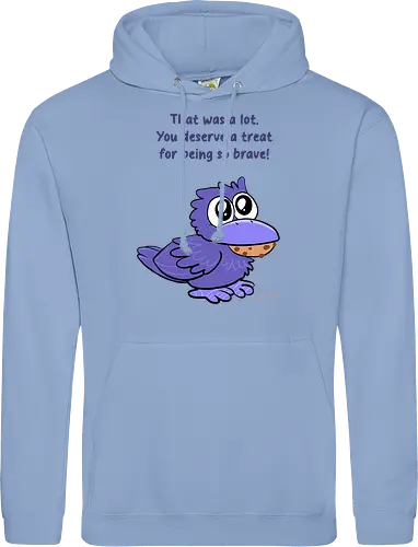 Treat Crow (violette Schrift)