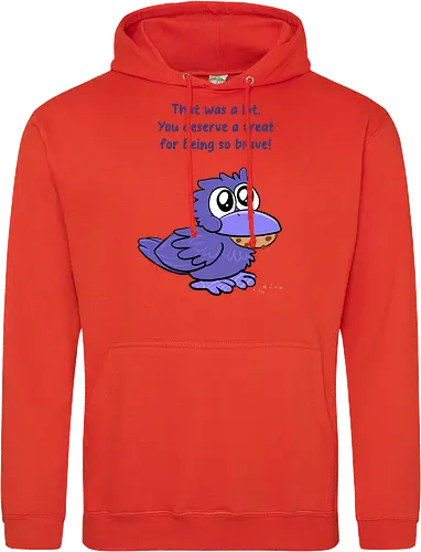 Treat Crow (violette Schrift)