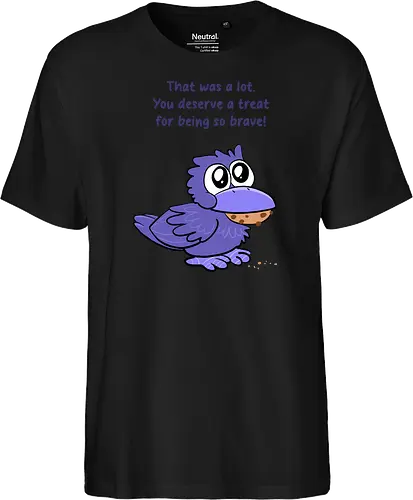 Treat Crow (violette Schrift)