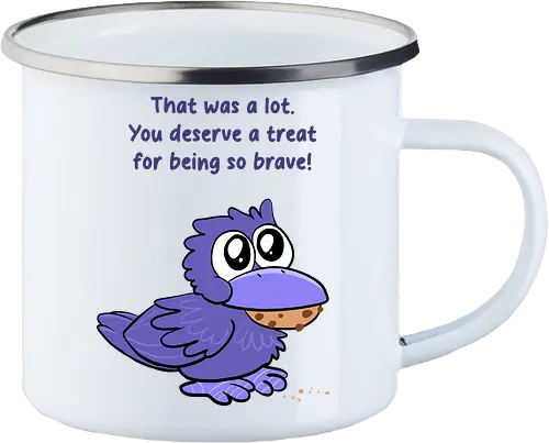 Treat Crow (violette Schrift)