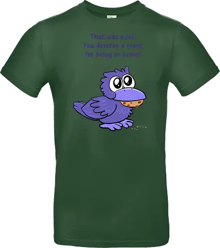 Treat Crow (violette Schrift)