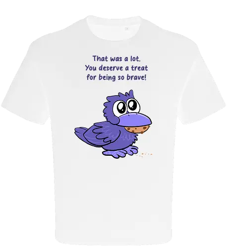 Treat Crow (violette Schrift)