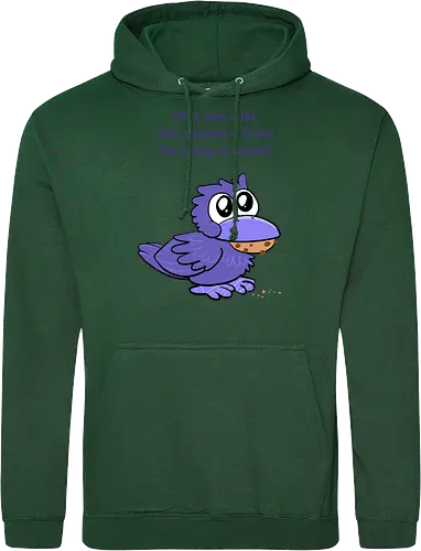 Treat Crow (violette Schrift)