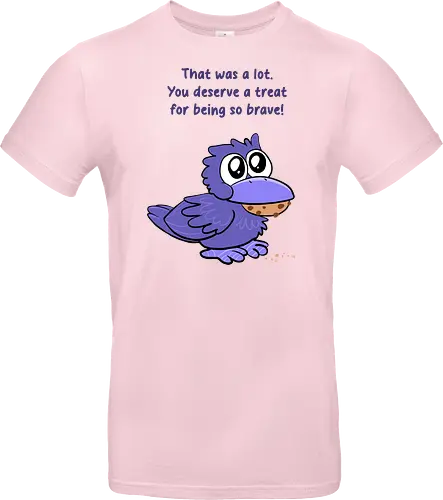 Treat Crow (violette Schrift)