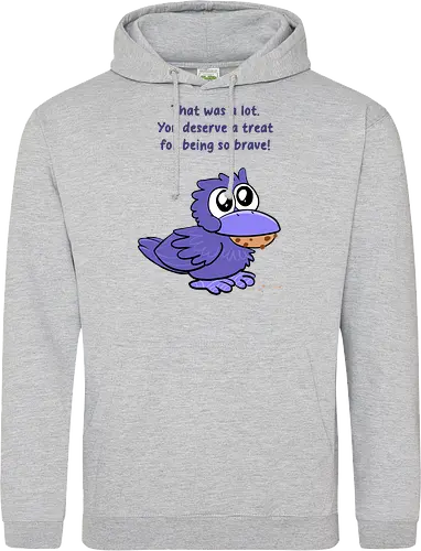 Treat Crow (violette Schrift)