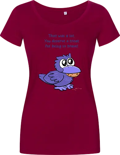 Treat Crow (violette Schrift)