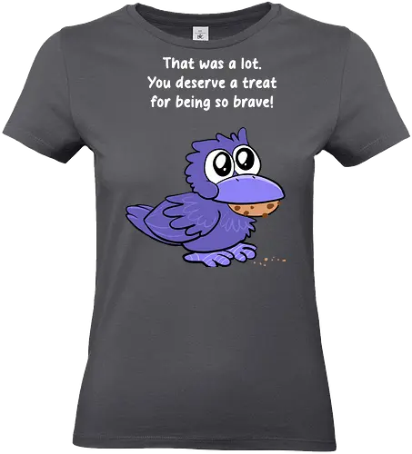 Treat Crow (weiße Schrift) - Standard T-Shirt (Women)