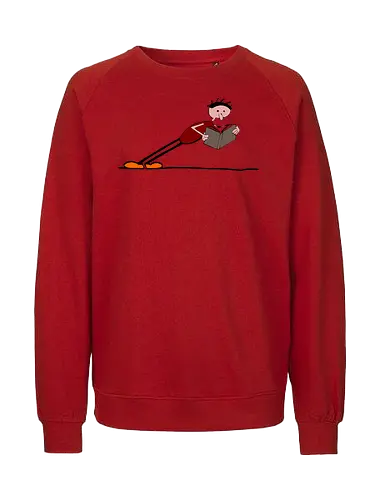 Der geneigte Leser - Lesen, Buch - Fairtrade Sweatshirt