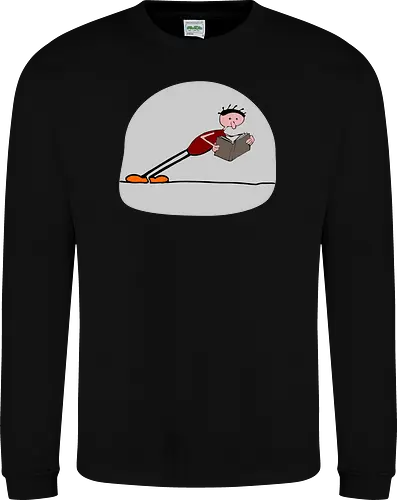 Der geneigte Leser, mit hellem Hintergrund