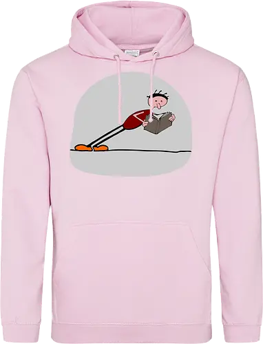 Der geneigte Leser, mit hellem Hintergrund