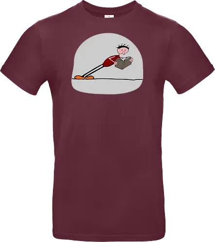 Der geneigte Leser, mit hellem Hintergrund