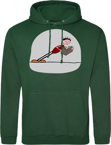 Der geneigte Leser, mit hellem Hintergrund