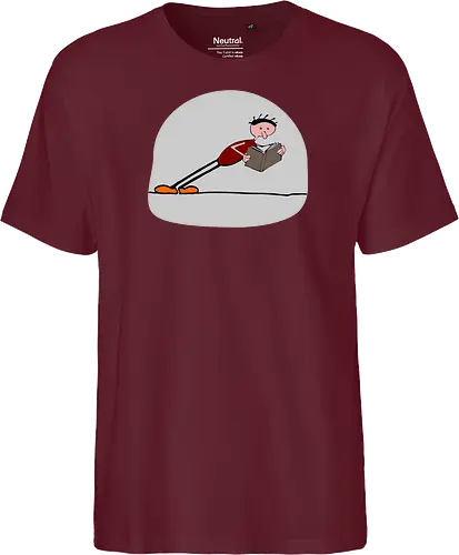 Der geneigte Leser, mit hellem Hintergrund