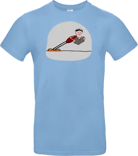 Der geneigte Leser, mit hellem Hintergrund