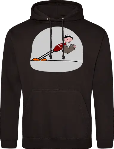 Der geneigte Leser, mit hellem Hintergrund