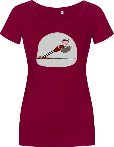 Der geneigte Leser, mit hellem Hintergrund