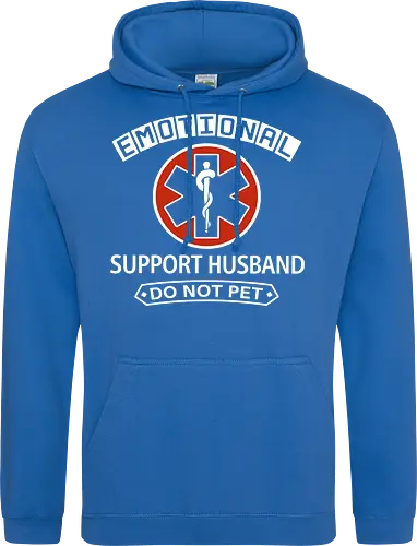 Emotional Support Husband - Do Not Pet Funny EMS Parody