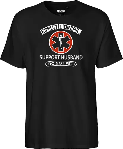 Emotional Support Husband - Do Not Pet Funny EMS Parody