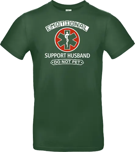 Emotional Support Husband - Do Not Pet Funny EMS Parody