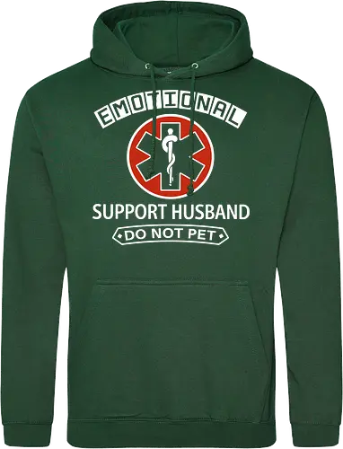Emotional Support Husband - Do Not Pet Funny EMS Parody