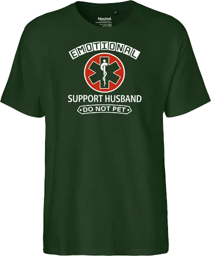 Emotional Support Husband - Do Not Pet Funny EMS Parody