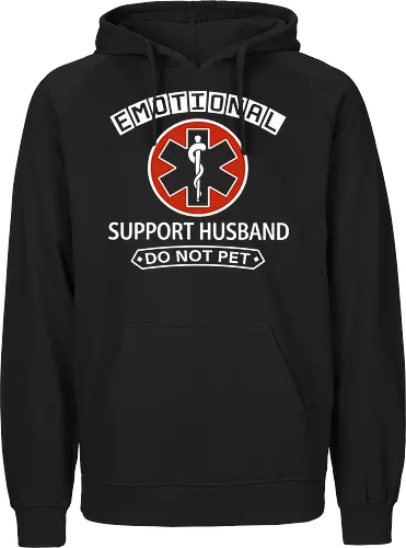Emotional Support Husband - Do Not Pet Funny EMS Parody