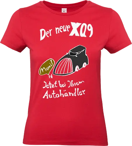 Der neue XQ9, helle Version - SUV, Auto, Klimawandel, Größenwahn - Standard T-Shirt (Women)