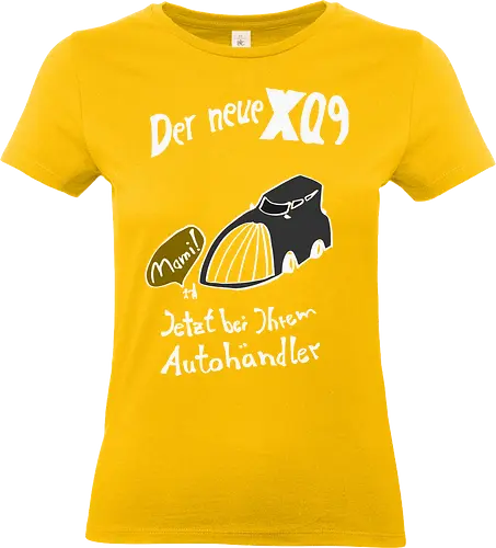 Der neue XQ9, helle Version - SUV, Auto, Klimawandel, Größenwahn - Standard T-Shirt (Women)