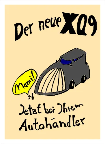 Der neue XQ9, dunkle Version