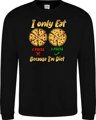 just three piece of pizza