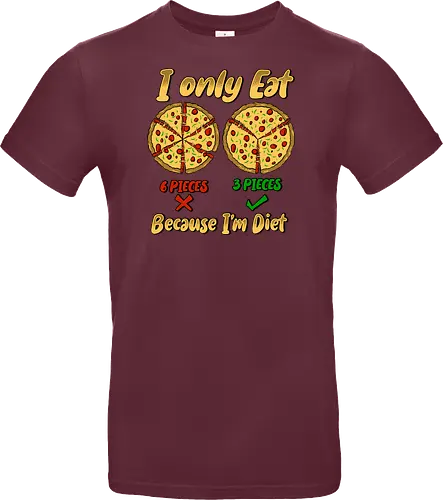 just three piece of pizza