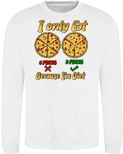 just three piece of pizza