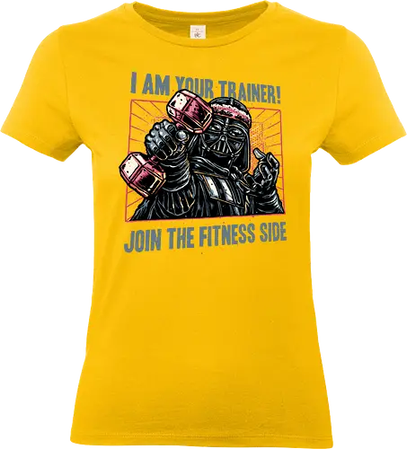 I Am Your Trainer - Fitness, gym, workout, film, movie, galactic, galaxy, sci-fi, humor - Standard T-Shirt (Women)