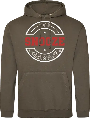 Pro Snooze Champion - Varsity Style Sleep Graphic