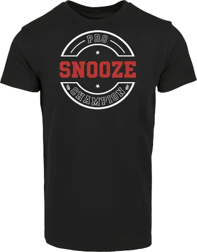 Pro Snooze Champion - Varsity Style Sleep Graphic