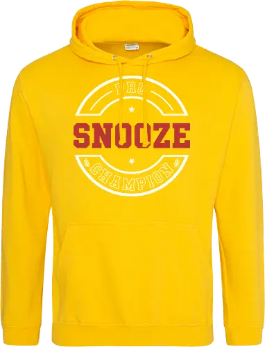 Pro Snooze Champion - Varsity Style Sleep Graphic
