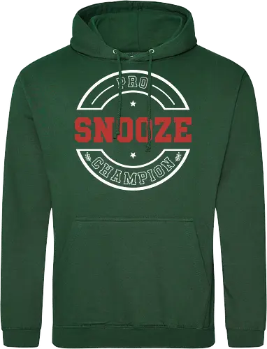 Pro Snooze Champion - Varsity Style Sleep Graphic