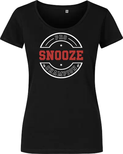 Pro Snooze Champion - Varsity Style Sleep Graphic